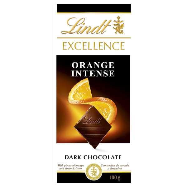 ČOKOLÁDA EXCELLENCE DARK ORANGE 100g LINDT