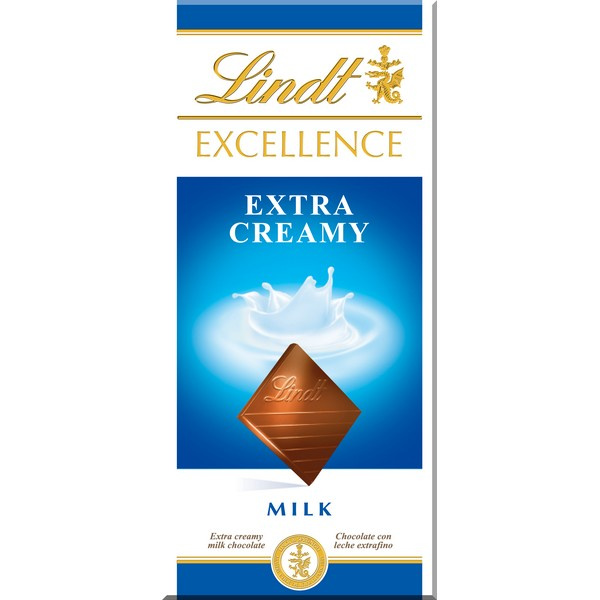 ČOKOLÁDA EXCELLENCE EXTRA CREAMY 100g LINDT