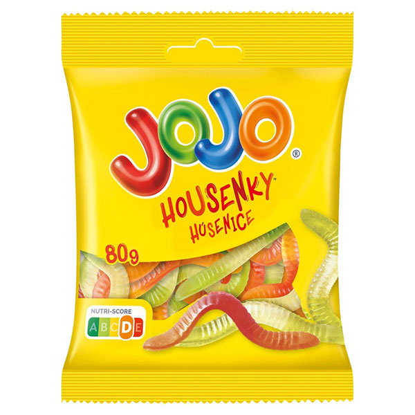 CUKRÍKY JOJO HÚSENICE 80g