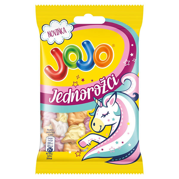 CUKRÍKY JOJO JEDNOROŽCI 80g