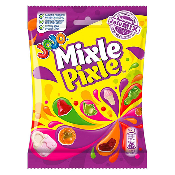 CUKRÍKY JOJO MIXLE PIXLE ŽELÉ 80g