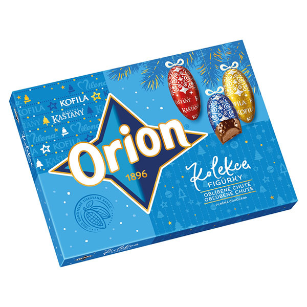 KOLEKCIA VIANOČNÁ FIGÚRKY OBĽÚBENÝCH CHUTÍ 321g ORION