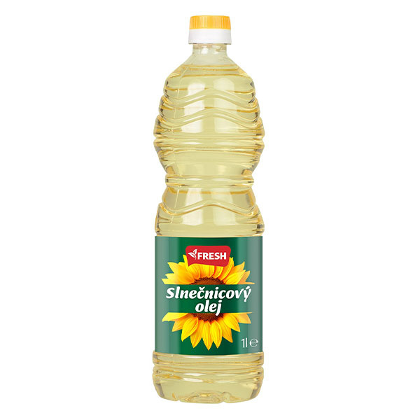 OLEJ SLNEČNICOVÝ 100% 1l PET FRESH