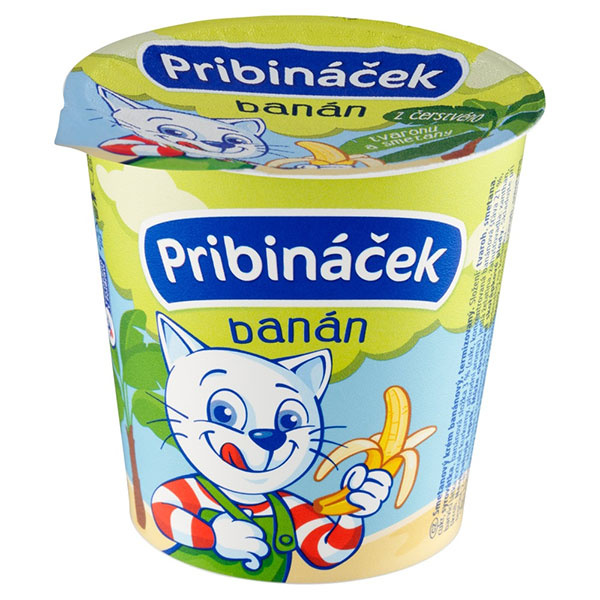 PRIBINÁČIK BANÁN VEĽKÝ 125g BEZLEP