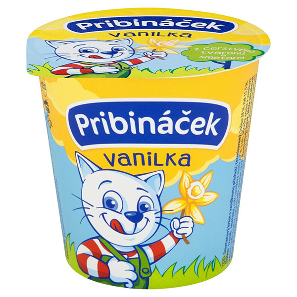 PRIBINÁČIK VANILKA VEĽKÝ 125g BEZLEP